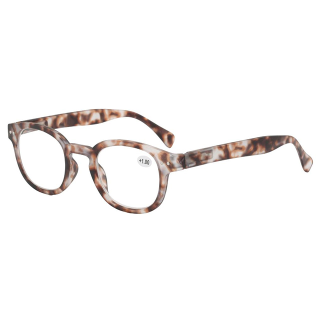 3117 Soft Touch Coating Round Shape Unisex Reading Glasses
