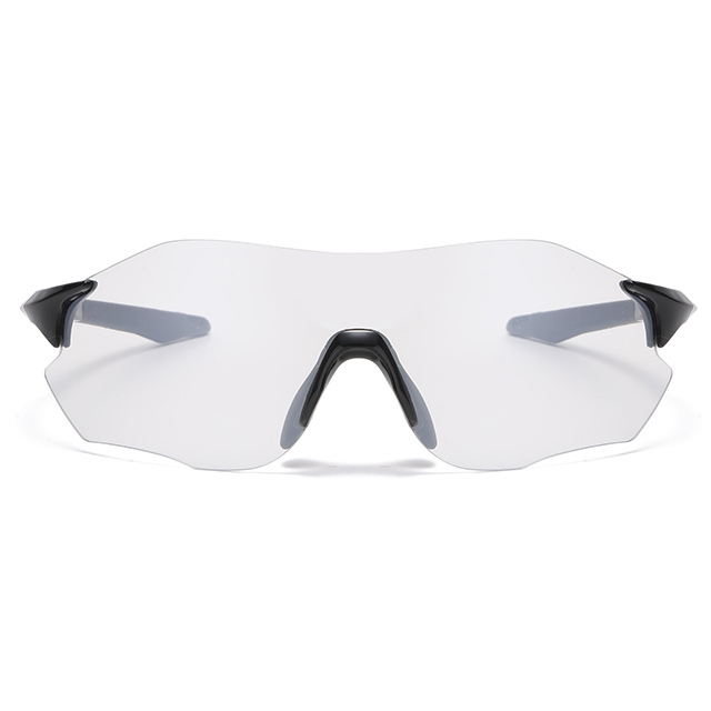 89581 Rimless Frame Photochromic Lens TR90 Sports Sunglasses