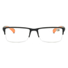 3911 Anti Slip Rubber Semi Rimless Sports Reading Glasses