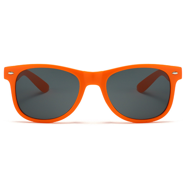 8816307 Bright Orange UVA UVB Protection Custom Sunglasses