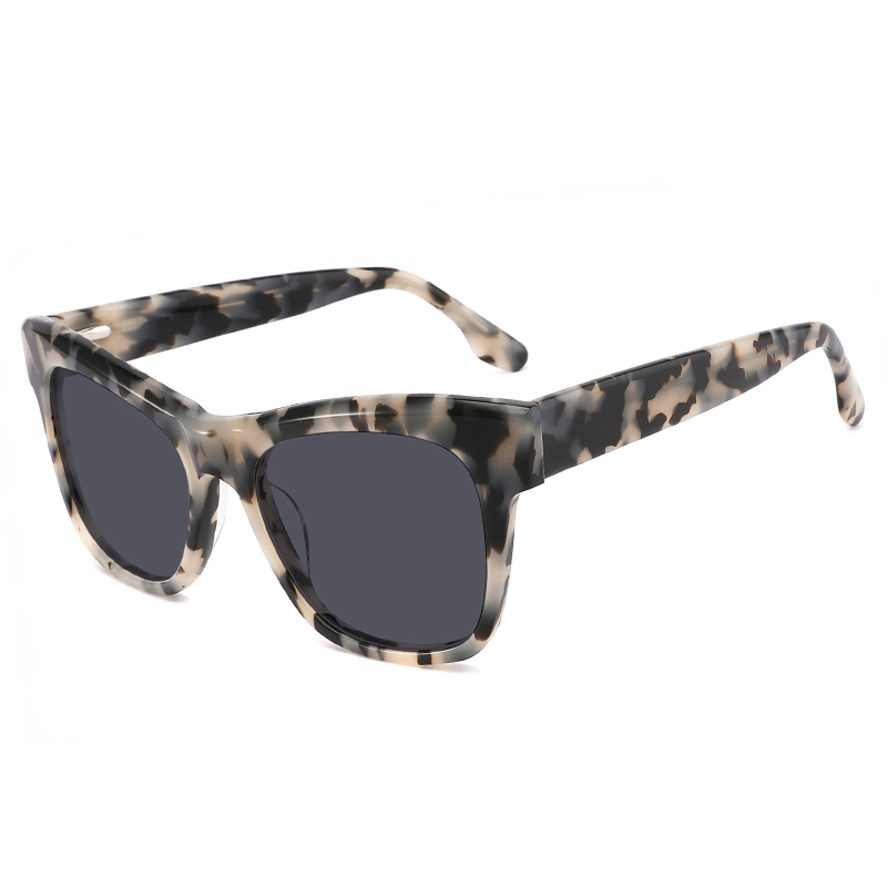 2134 ພາກຮຽນ spring Hinge Lens Polarized Lens acetate sungelasses ແມ່ຍິງ