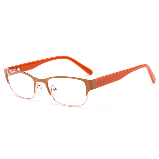 2402 6003 Spring Hinge Photochromic Metal Kids Eyeglasses