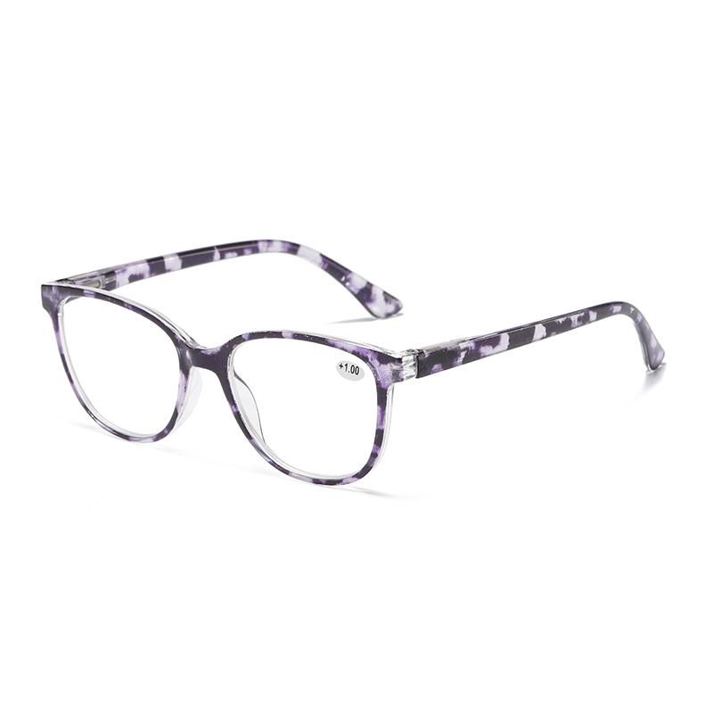 Katteøjeform Skildpaddefarver Kvinder PC-læsebriller #81312