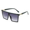 Readymade Designed Big Size Frame Metal Decoration Women TR90 Polarzied Sunglasses #81804