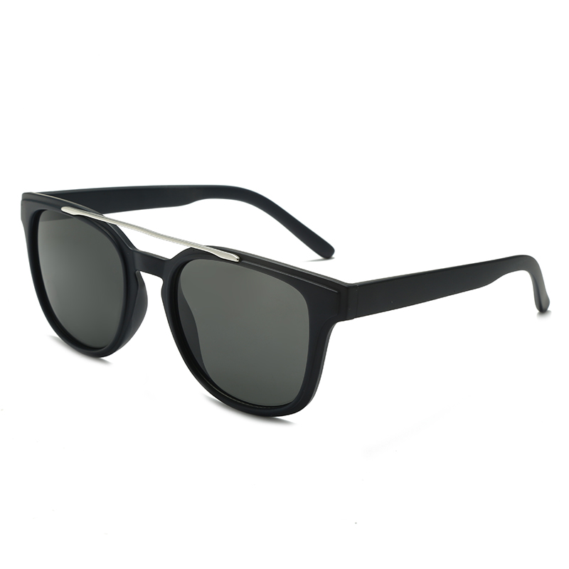 Stock Wayfarer Metal Piriti ihu Rua Taane/Unisex PC Polarized Sunglasses #82699