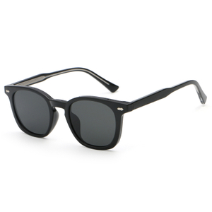 6243 Full Rim Wayfarer Style s kovov&yacute;mi stř&iacute;brn&yacute;mi n&yacute;ty Unisex slunečn&iacute; br&yacute;le UV400