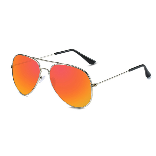 Aviator Polarized Metal Sunglasses 3025