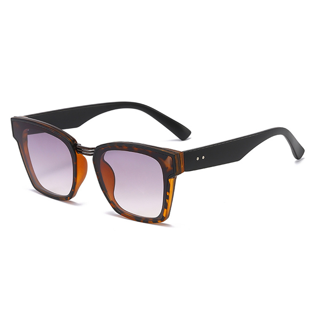 PC Square Shape Polarized Solglasögon för kvinnor #80131