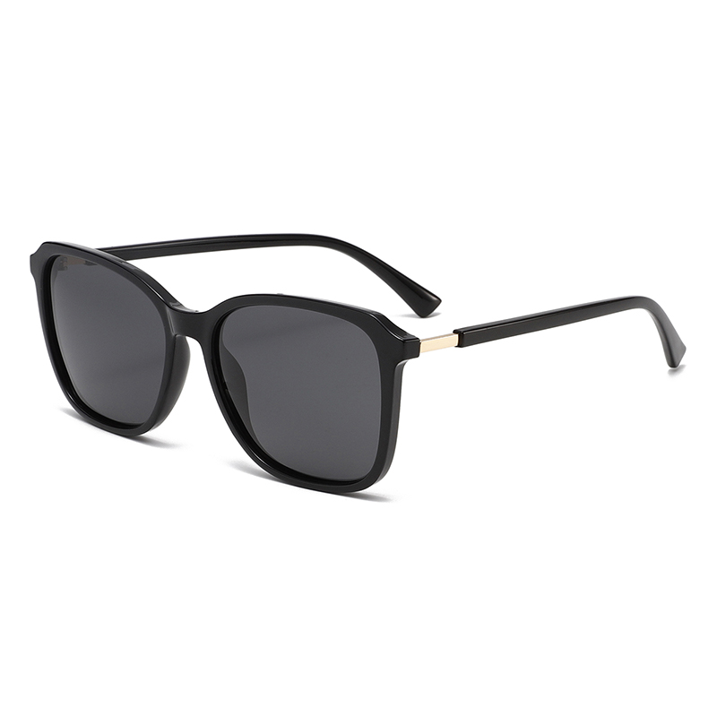 3457 Kwadratowa rama metalowa zawias TAC Polaryzowane soczewki swobodne okulary przeciwsłoneczne Unisex w stylu