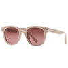 7529 Roundish Frame with Keyhole Nose Bridge Full UVA UVB Protective Sunglasses