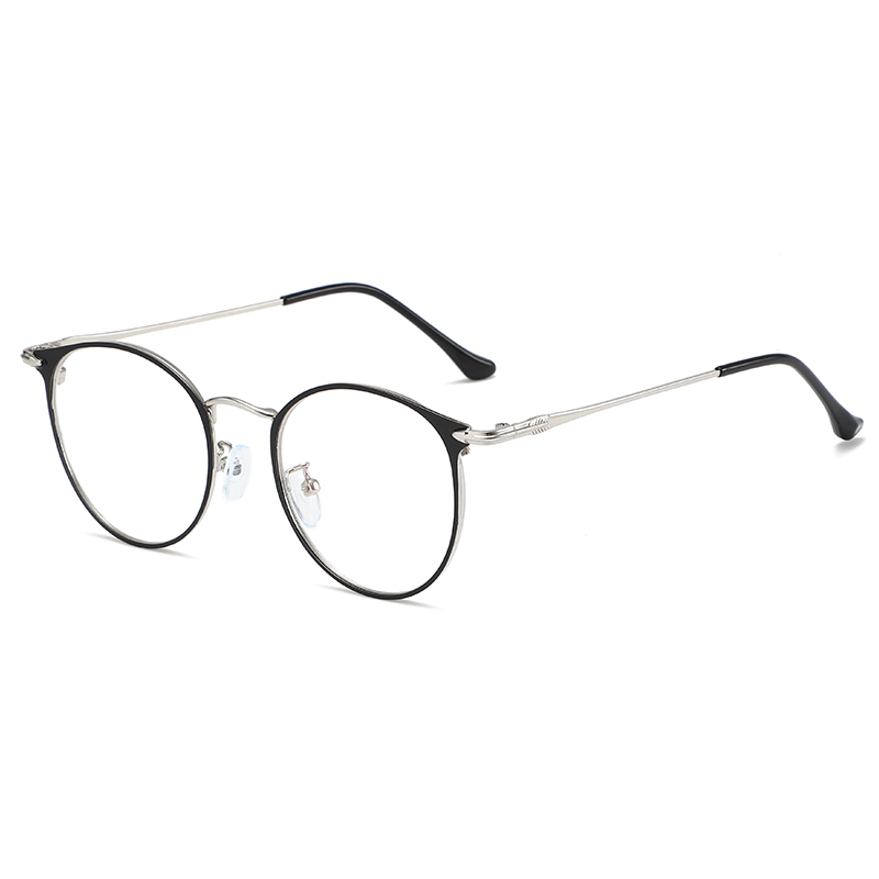 Metal Classic Roundish Women/Unisex Optical Frames #9006