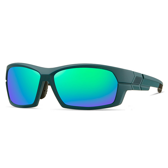 18202 UV400 Protective Wrapped Shape Unisex Sports Sunglasses