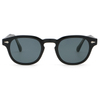 6201 Classic Round Frame Keyhole Nose Bridge Plastic Sunglasses