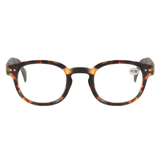 3117 Soft Touch Coating Round Shape Unisex Reading Glasses