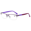 3122 Combination Material Semi Rimless Unisex Reading Glasses