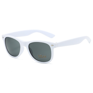 8816302 Shiny White UVA UVB Protective Sales Promotion Sunglasses