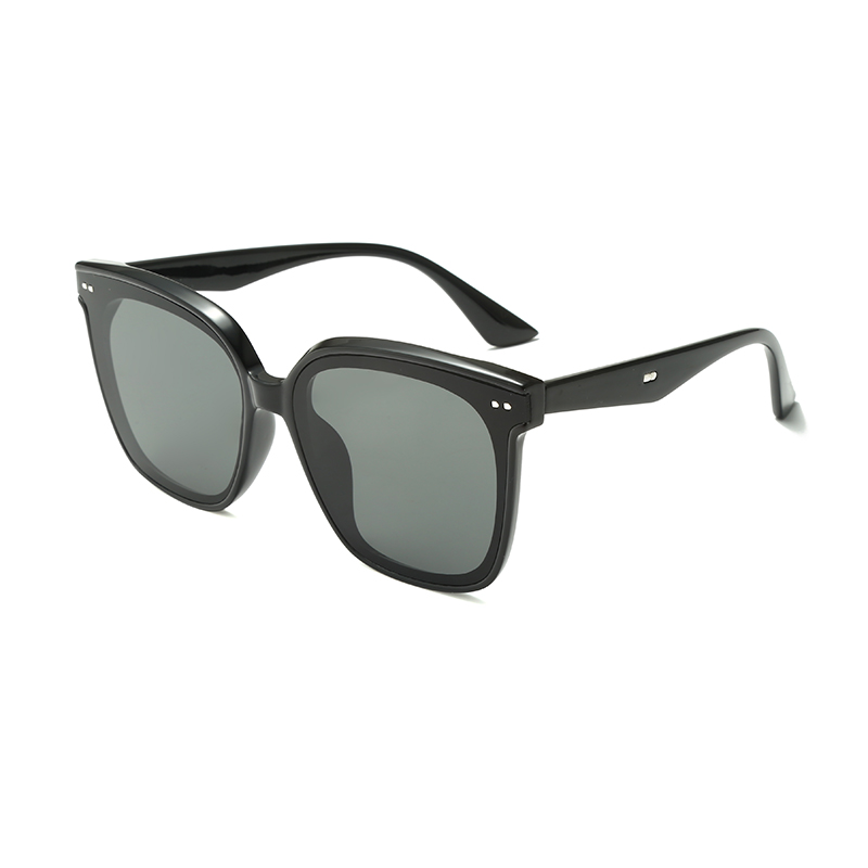 Ready Goods Wayfarer, groß, quadratischer Rahmen, PC, polarisiert, Damen-/Unisex-Sonnenbrille #3326