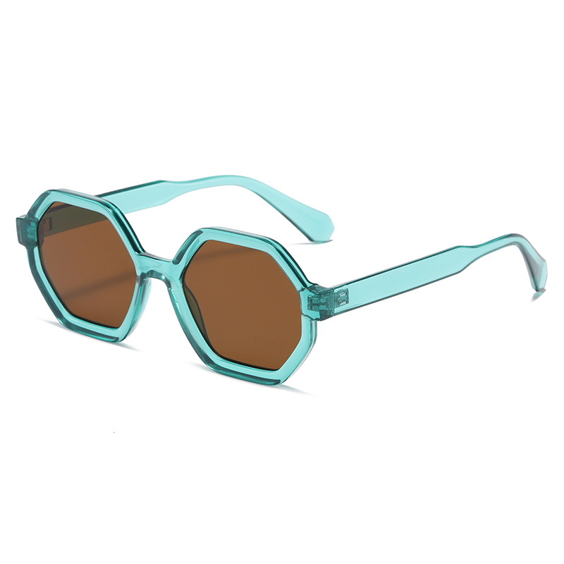 Модни дизајн Геометријски облик ПЦ поларизоване женске сунчане наочаре #81491